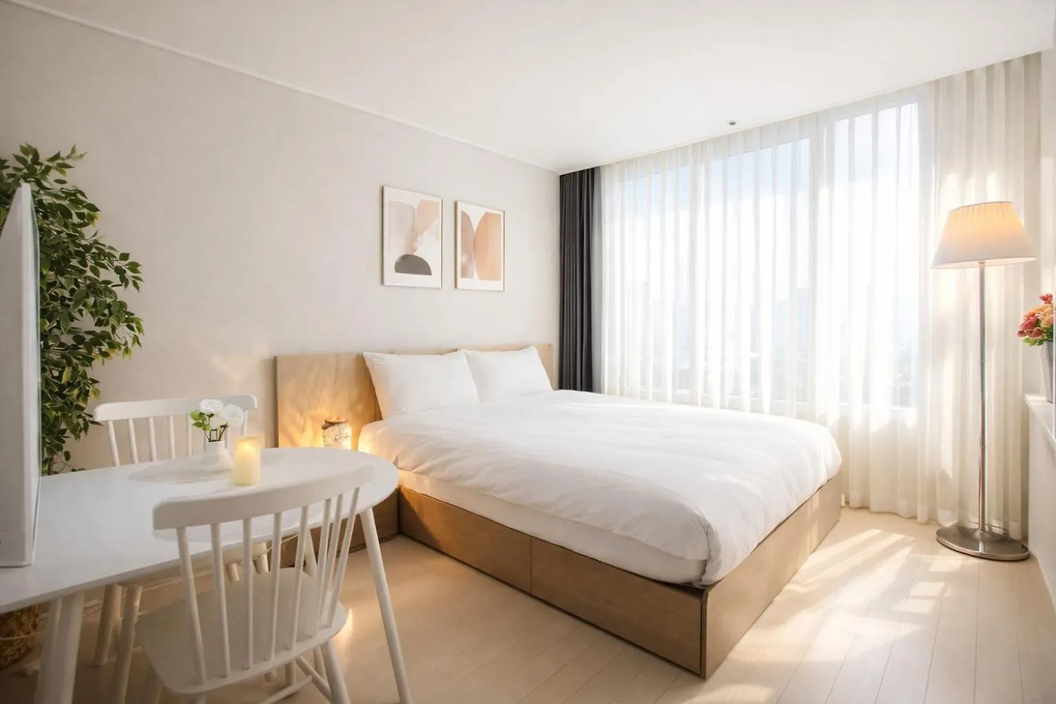 Value Stay Songdo 21층 호수뷰 루프탑수영장 호텔침구 스마트tv 공항30분 Incheon South Korea